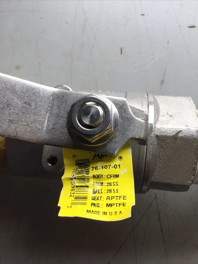 Клапан Apollo 76-107-01 ( 1 1/2") 1.5 CF8M Stainless Steel Ball Valve 1500 WOG
