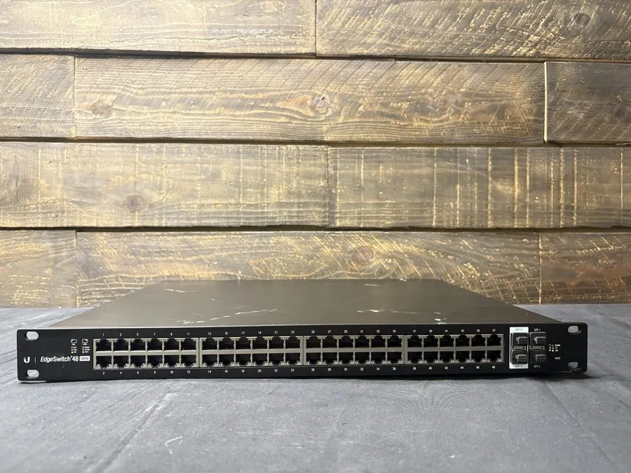 Коммутатор Ubiquiti ES-48-500W Edgeswitch 48-Ports PoE GigaBit Ethernet 1U Switc