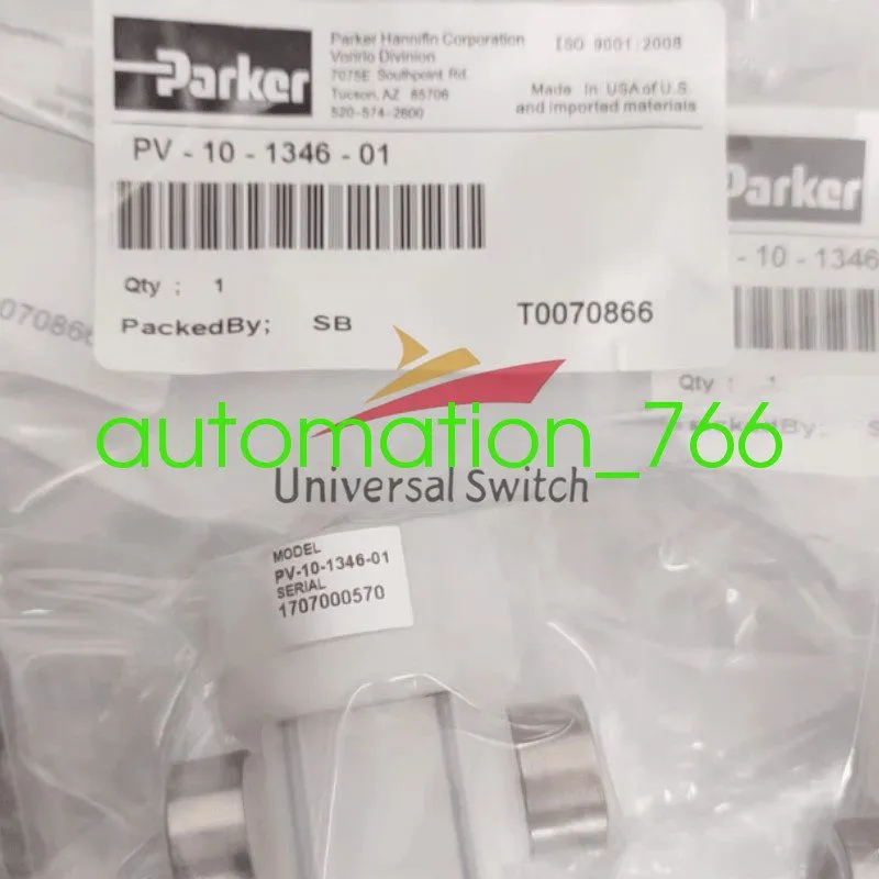 Пневмоклапан PV-10-1346-01 Parker Pneumatic Diaphragm Valve