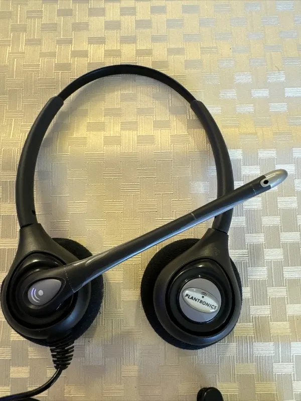 VoIP-шлюз Plantronics SupraPlus HW261N Binaural Noise-Canceling QD Headset