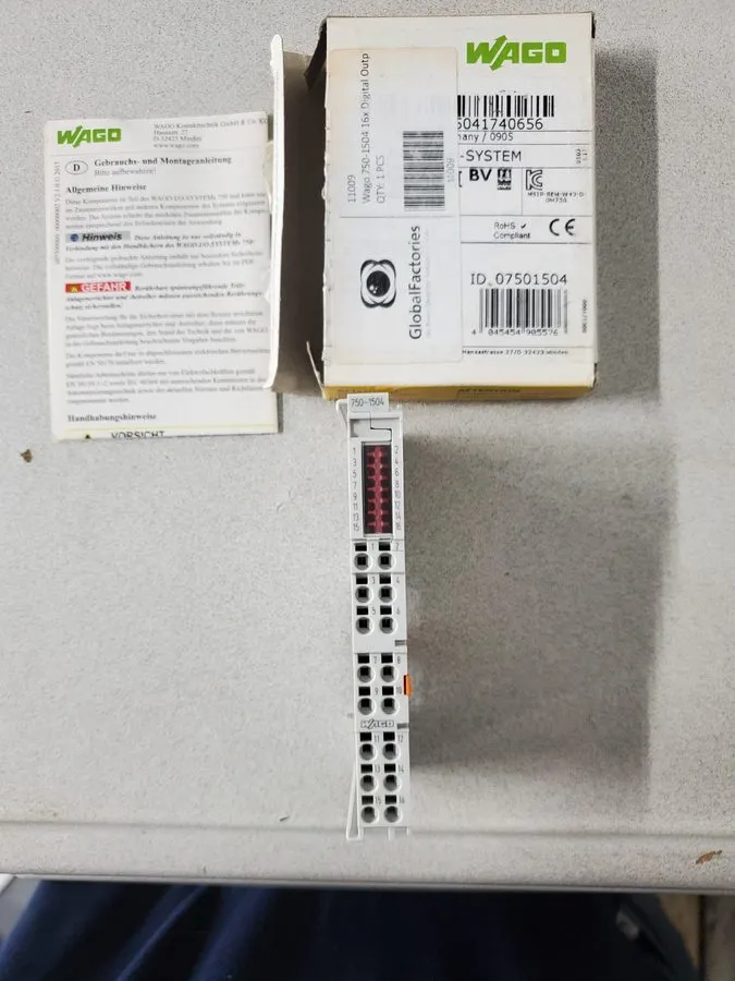 Модуль ввода-вывода WAGO 750-1504 Digital Output Module