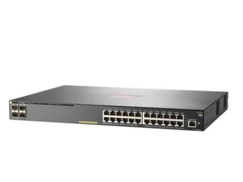 Коммутатор JL255A HPE Aruba 2930F 24-Port 1/10GbE PoE+ 4SFP+ Ethernet Switch