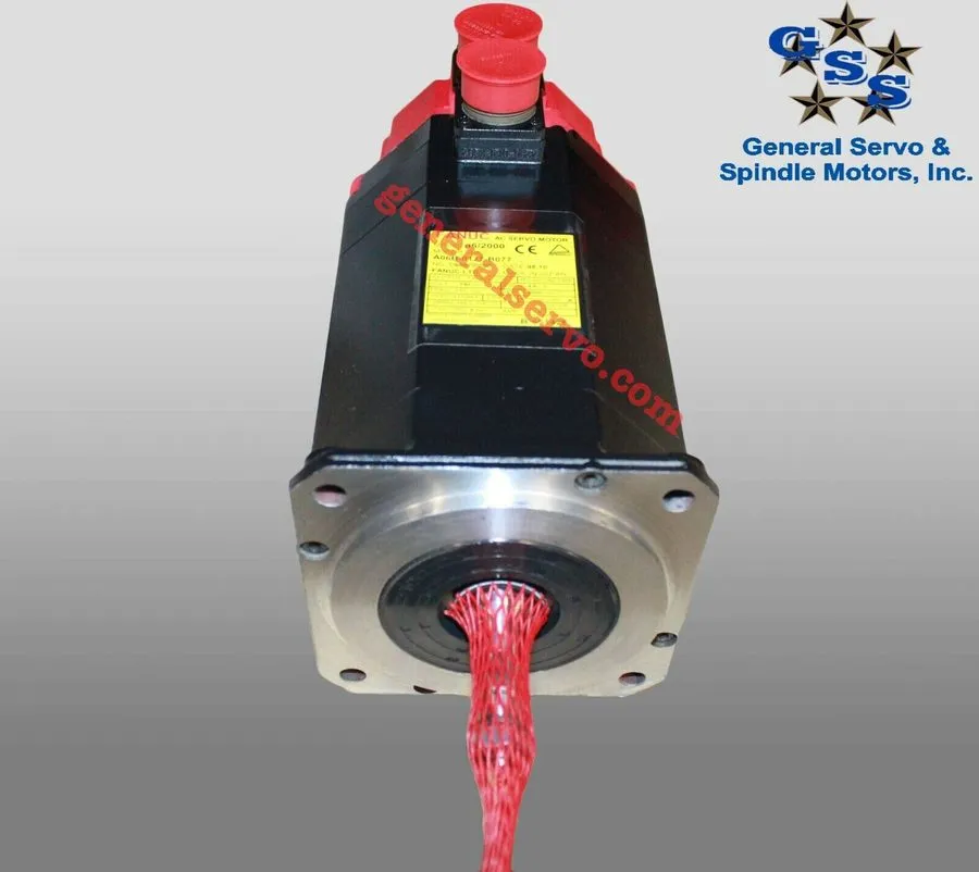 Серводвигатель FANUC α6/2000 AC Servo Motor 140V 1.0kW 2000RPM A06B-0127-B077