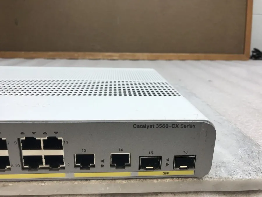 Коммутатор CISCO WS-C3560CX- -S 12-Port 3 Layer Switch PoE 240W SKU 25564
