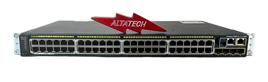 Коммутатор Cisco Catalyst 2960-S 48 port Gigabit Switch PoE+ 370W WS-C2960S-48LP