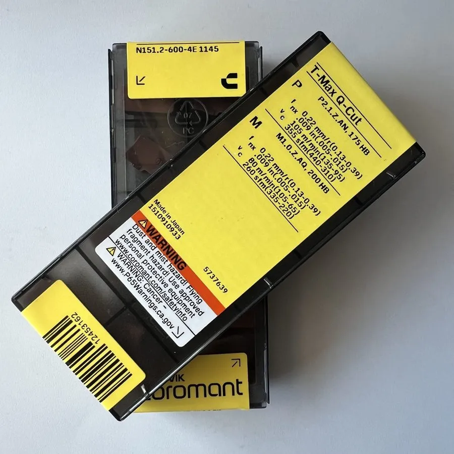 Режущий инструмент Sandvik / N151.2-600-4E 1145 / carbide turning insert