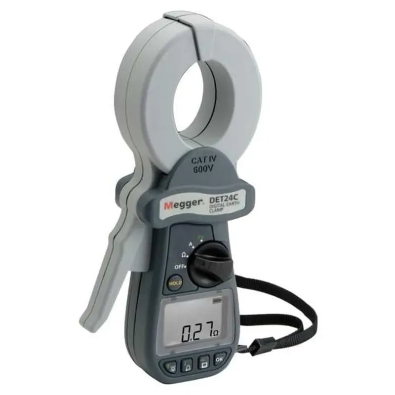 Тестер Megger DET14C (1000-761) Clamp-On Digital Earth Tester w/ Data Logging