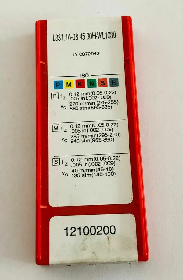 Режущий инструмент SANDVIK L331.1A-084530H-WL 1025 INSERT