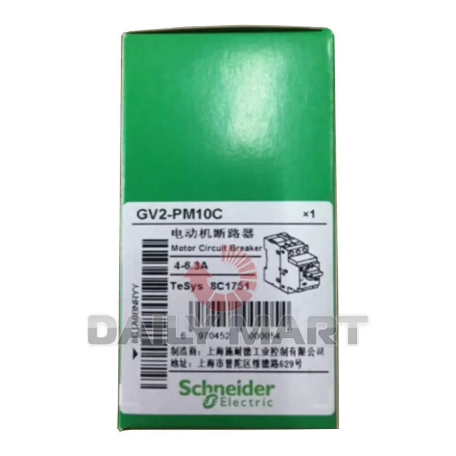 Автоматический выключатель Schneider GV2PM10C 4-6.3A Motor circuit breaker