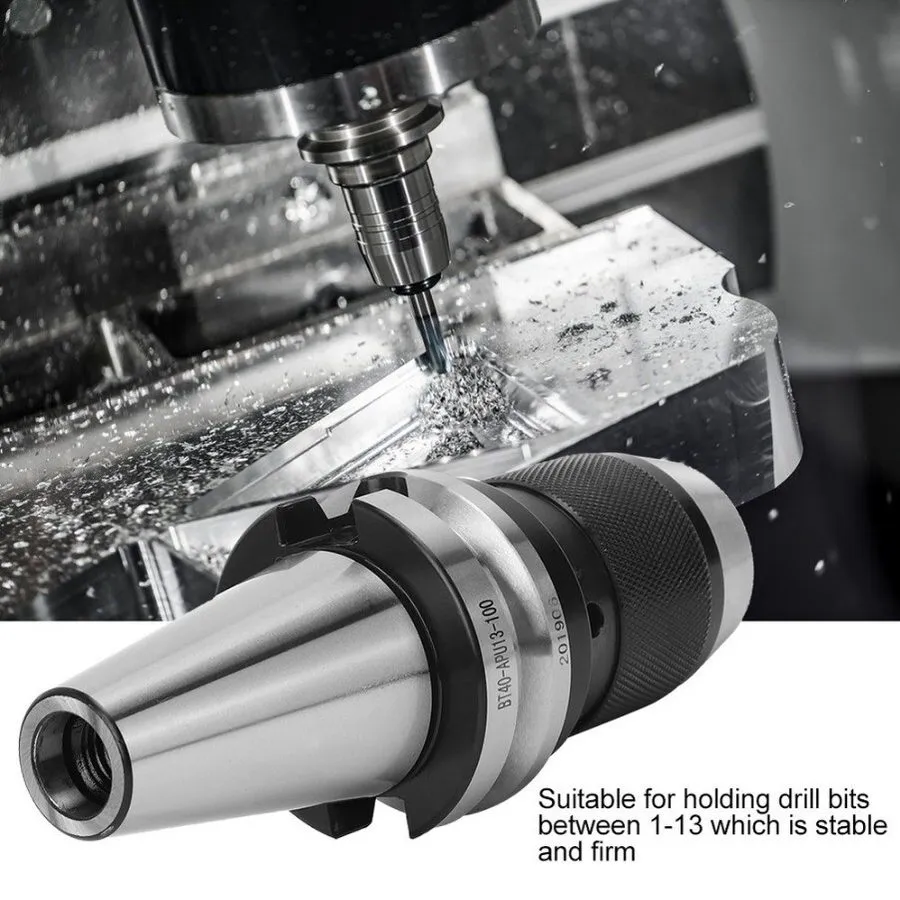 Патрон Drill Chuck Tool Holder Integrated Steel для CNC Milling Machine BT40-APU — фото лота 1