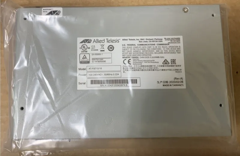 Коммутатор Allied Telesis AT-FS710/13, 3718R Fast Ethernet Switch