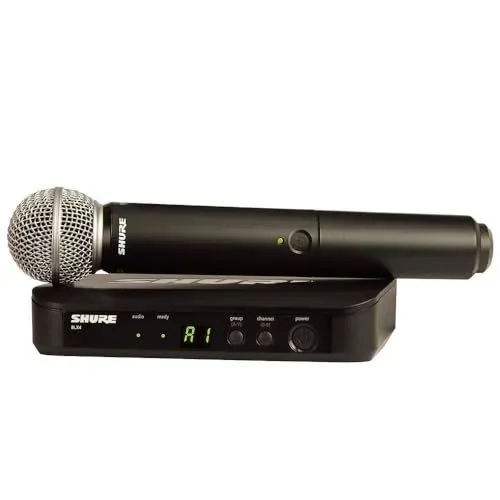 Микрофон Shure BLX24/SM58 Wireless System with SM58 Handheld Vocal Microphone