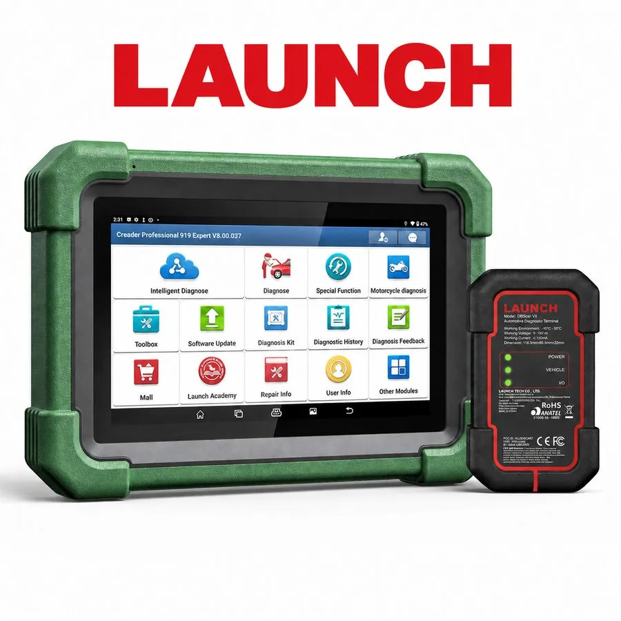 Диагностический сканер LAUNCH CRP919S Advanced Car Diagnostic Scanner ECU Coding — фото лота 2