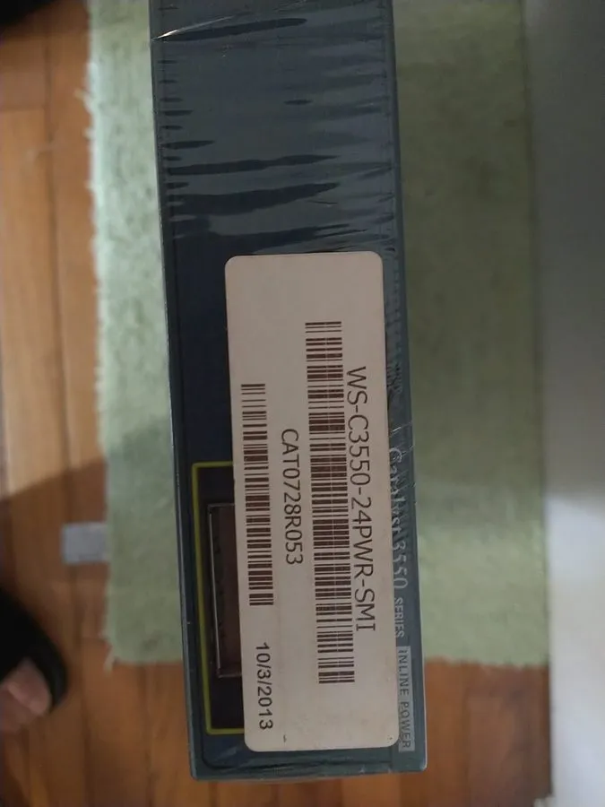 Коммутатор Cisco WS-C3550-24PWR-SMI Catalyst Switch 24 Port 10/100 PoE Fast Ethe