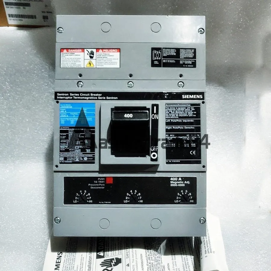 Автоматический выключатель Siemens 400 Amp Circuit Breaker Sentron JXD63B400 3 P