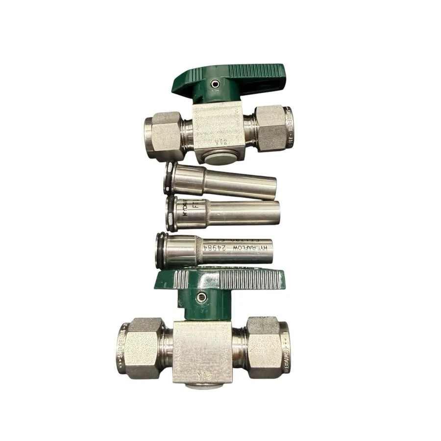 Клапан Swagelok SS-6P4T Plug Valve 3/8" Stainless Tube Fitting