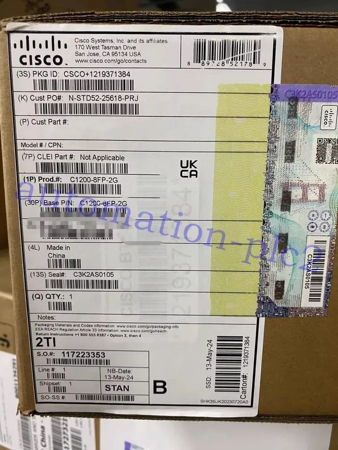 Коммутатор CISCO C1200-8FP-2G switch