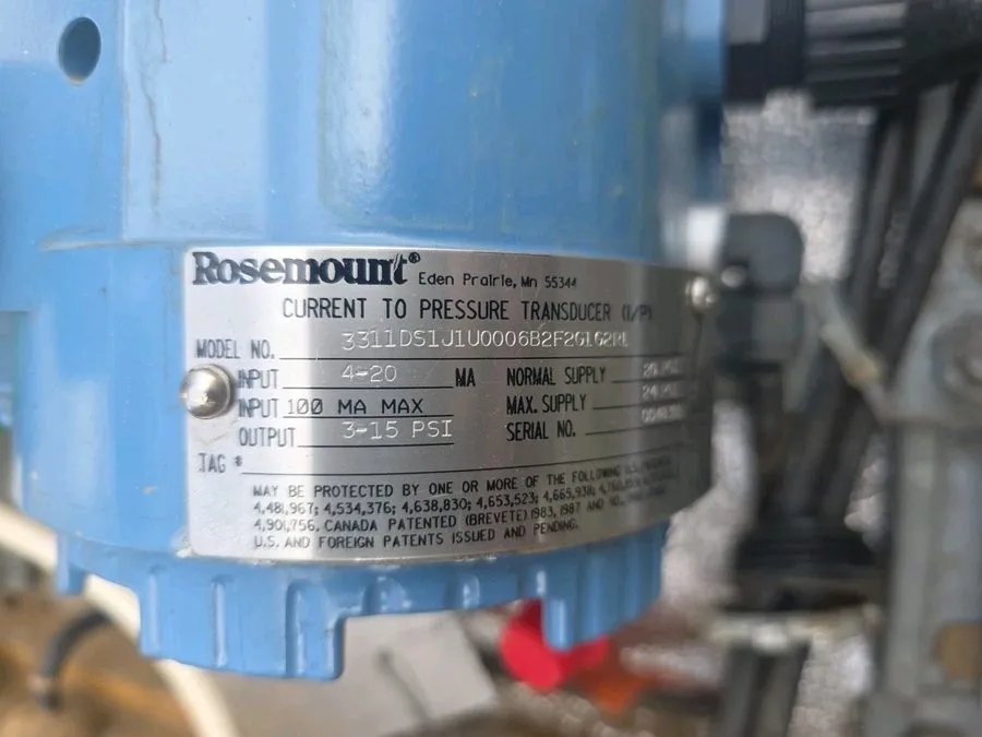 Датчик Rosemount 3311DS1J1U0006B2F2G1G2R1 With ABB controller — фото лота 1
