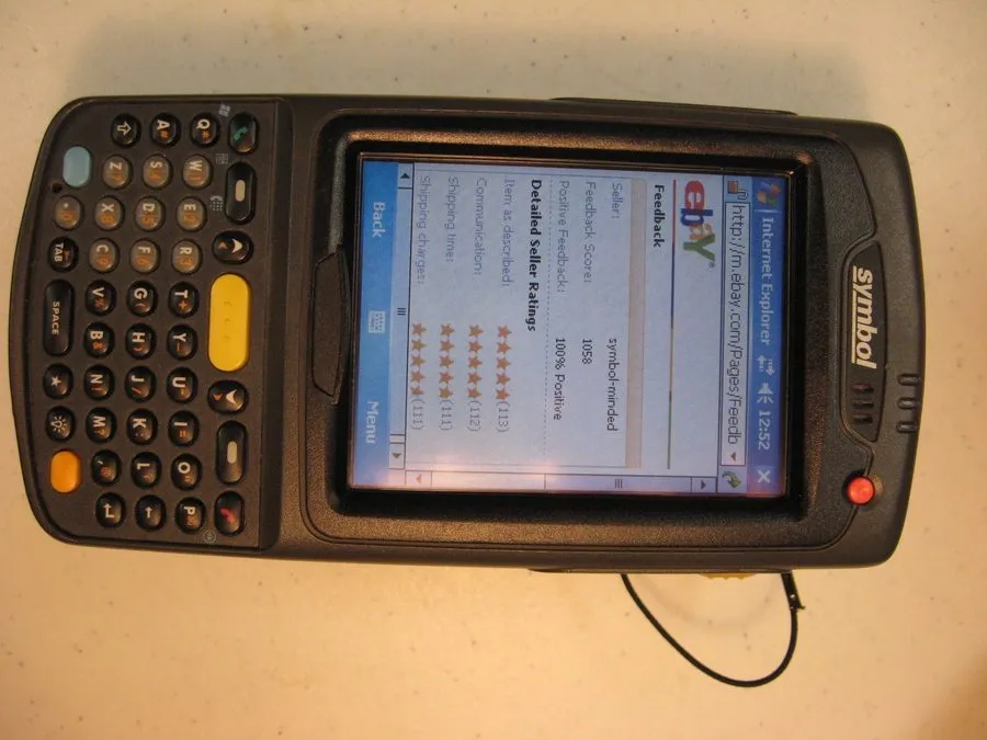 Сканер штрих-кода Motorola Symbol MC7090 Handheld Scanner MC7090-PK0DCQFA7WR — фото лота 1