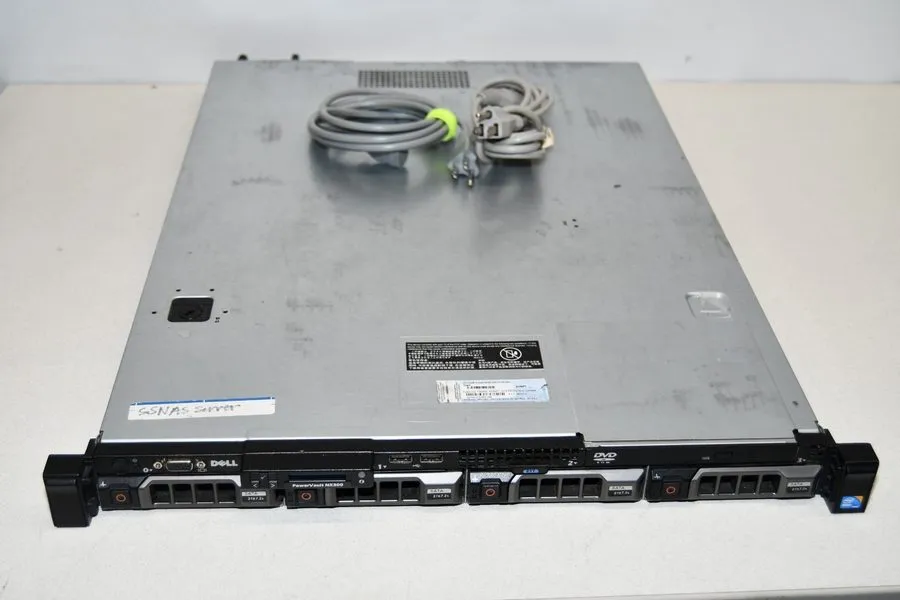 Сервер DELL POWERVAULT NX300 1x intel xeon E5506 16GB RAM No HDD No OS Server