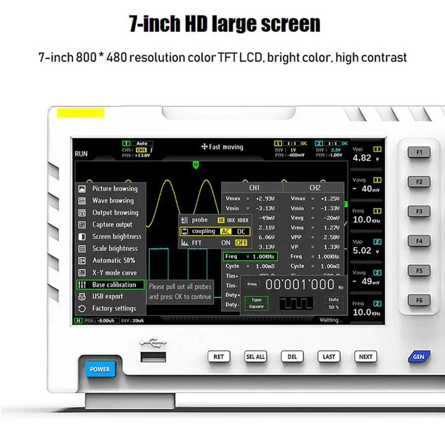 Осциллограф TOPDON Phoenix 4 Channel Automotive Oscilloscope 100MHz 1GSa/s Ignit