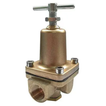 Трубопроводная арматура GRAINGER APPROVED 30PT97 Pressure Regulator,Brass,300 ps