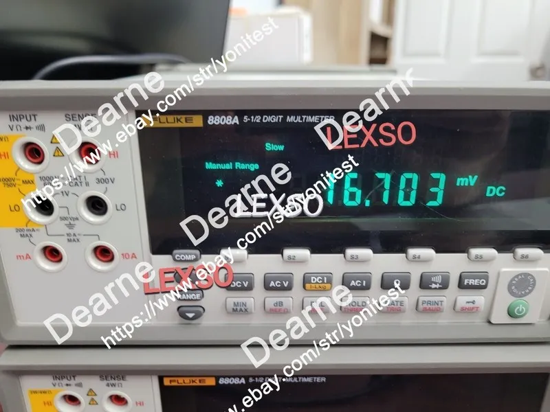 Мультиметр FLUKE 8808A five and a half digit multimeter/xjk