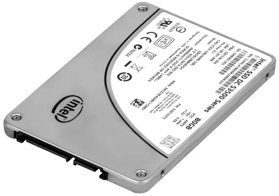 SSD-накопитель Intel DC S3500 Internal SSD 80GB MLC SATA III 2.5in SSDSC2BB080G4