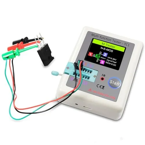 Тестер LCR Meter,Transistor Meter,LCR-TC1 Multi-Function Transistor Tester