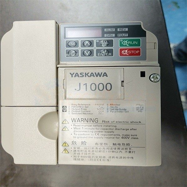 Частотный преобразователь Yaskawa inverter J1000 series CIMR-JB4C0004BBA 0.75/1.