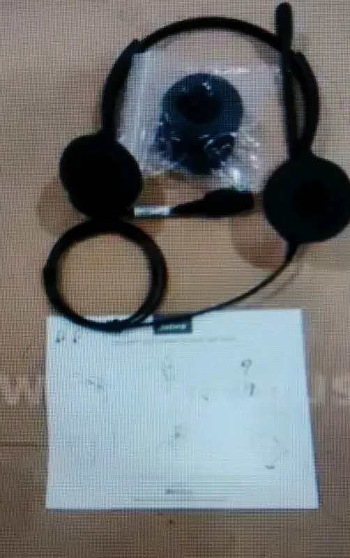VoIP-шлюз Jabra Headset BIZ 2300 Mono QD 2303-820-105 & Detachable Smart Cord — фото лота 1