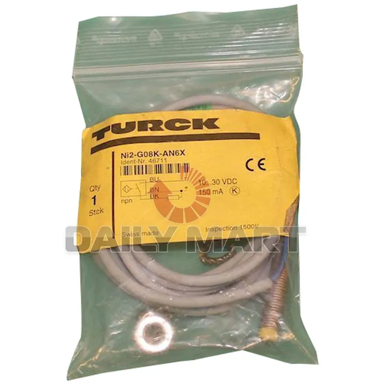 Датчик приближения Turck Ni2-G08K-AN6X Inductive Proximity Sensor M8 2mm NPN NO 
