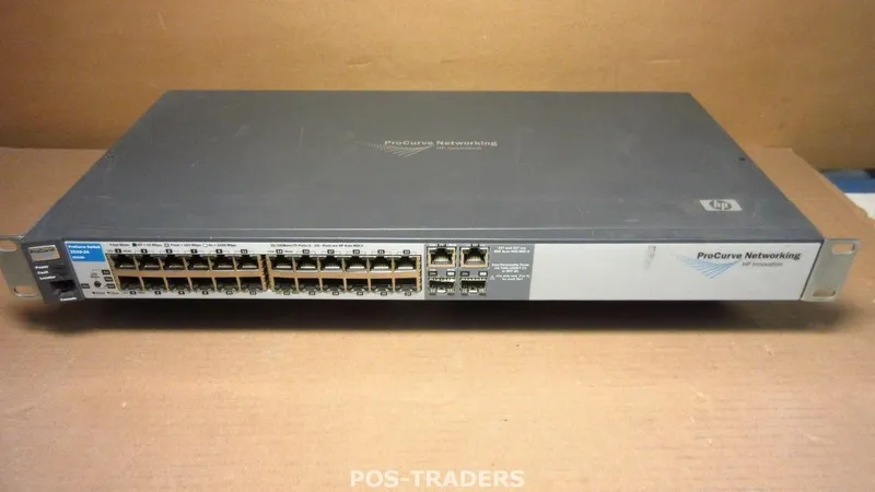 Коммутатор HP ProCurve Switch 2510-24 24-Port 10/100 2-Port GigT/SFP Network J90
