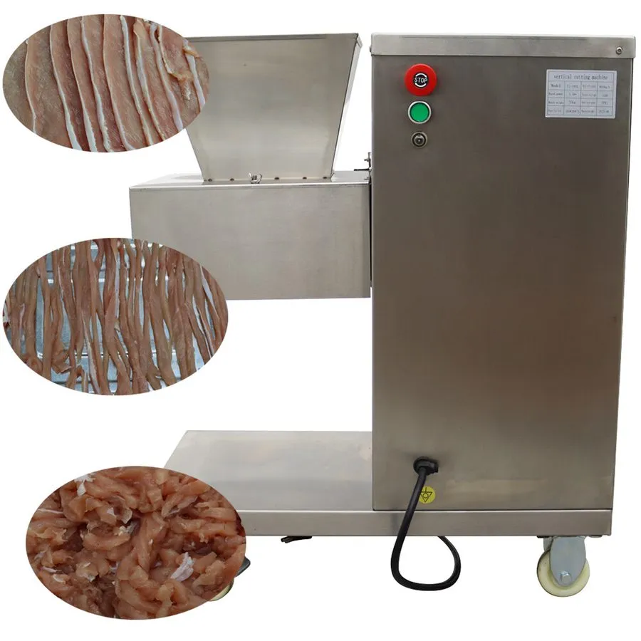 Слайсер 110V TJ-180L Vertical Stainless Commercial Electric Meat Slicer 8mm Blad