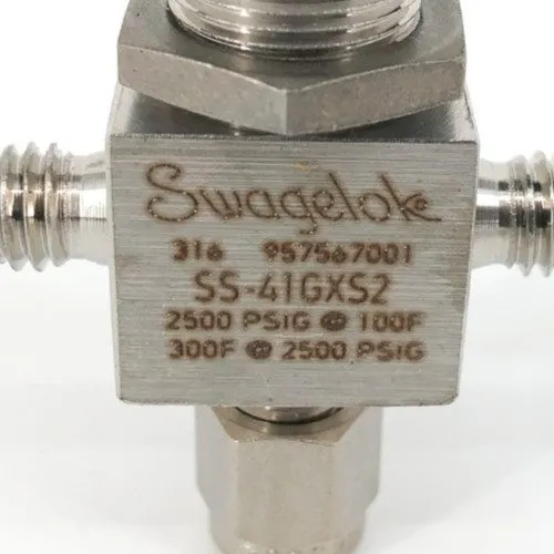 Клапан Swagelok SS-41GXS2 Three way ball valve 1/8 shipping