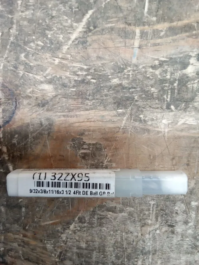 Режущий инструмент Cleveland C60305 4-Flute Ball Nose Gp End Mill Ctd Cem-De-4B