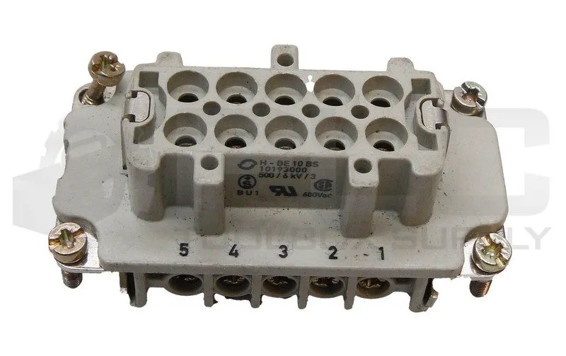 Разъём HARTING H-BE10BS INDUSTRIAL CONNECTOR 10193000