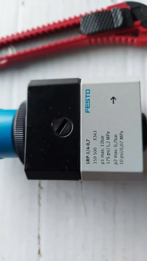 Трубопроводная арматура one FESTO LRP-1/4-0,7 159500 Precision Pressure Regulato
