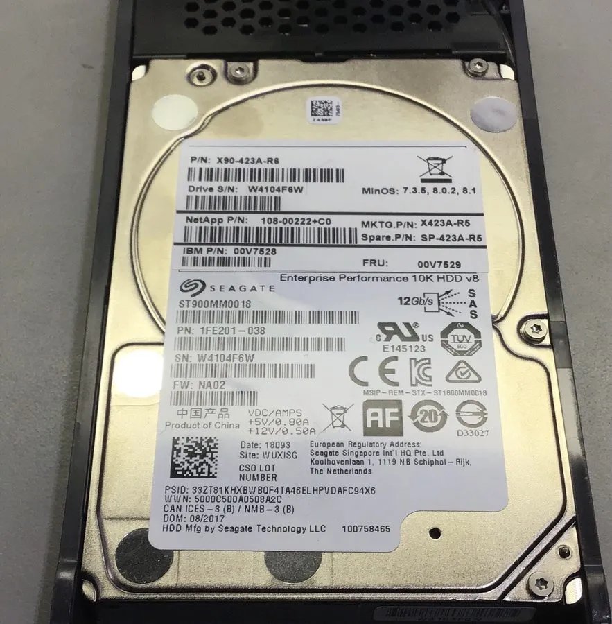 Жёсткий диск Seagate Enterprise 10K V8 900GB 10000RPM 2.5inch (ST900MM0018) Inte