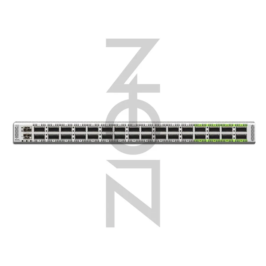 Коммутатор Cisco N9K-C9332C Nexus 9332C 32-Port 40/100G QSFP28 & Dual AC *1-YEAR