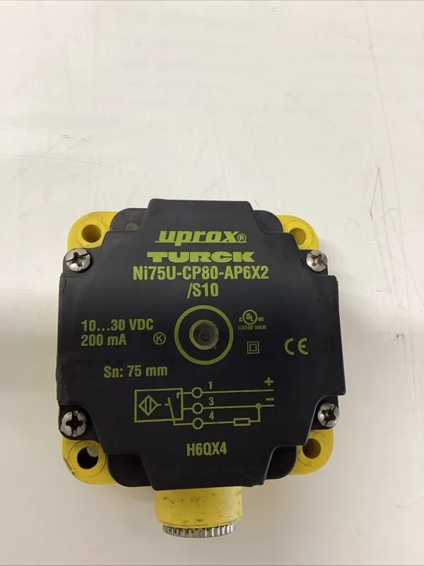 Датчик приближения Turck Proximity Sensor Switch Ni75U-CP80-AP6X2/S10 L-848 — фото лота 2