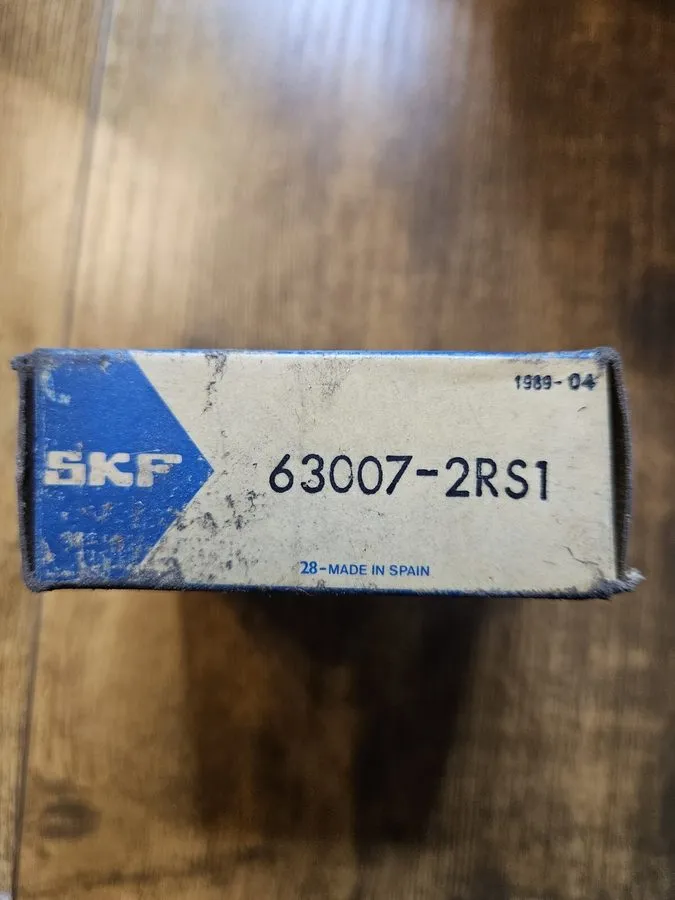 Подшипник SKF 63007-2RS1 Double Single Row Bearing 35mm ID 62mm OD 20mm