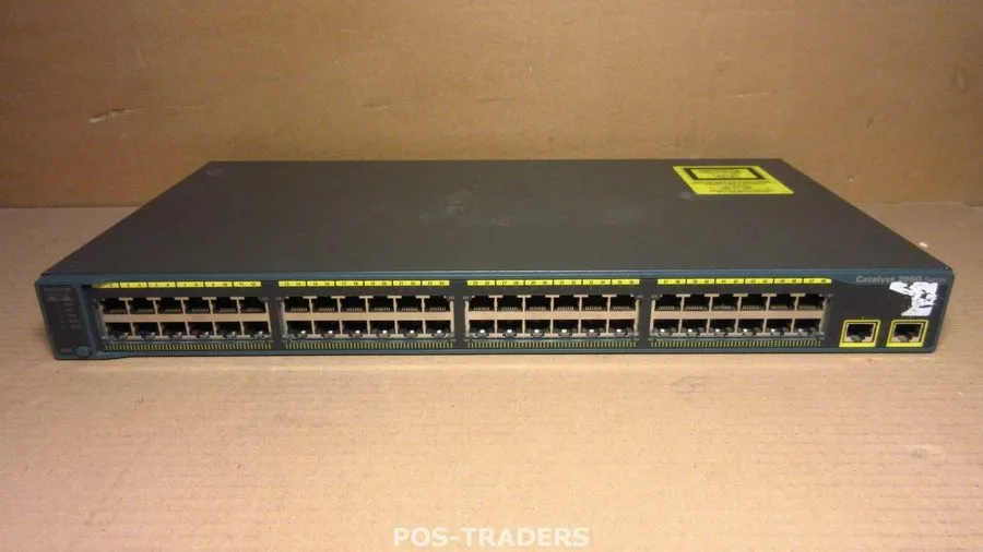 Коммутатор Cisco Catalyst 2960 Series WS-C2960-48TT-L V04 48-Port Ethernet Switc