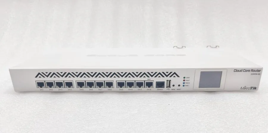 Маршрутизатор MIKROTIK CCR1016-12G 12-PORT GIGABIT CLOUD CORE ROUTER