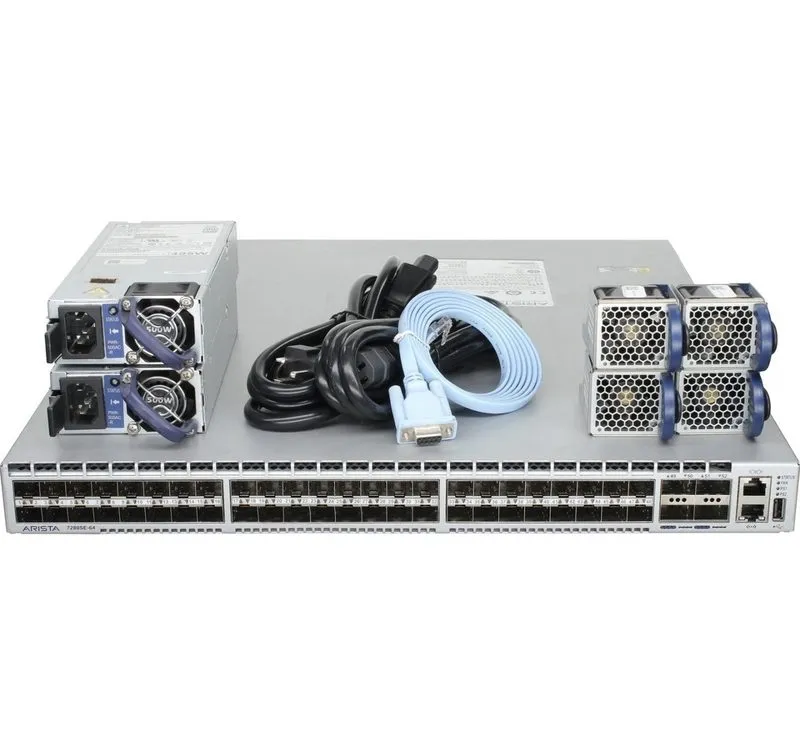 Коммутатор Arista DCS-7050TX-64-R 48 Port 1/10GBASE-T 4 QSFP 40G R-F Air Switch