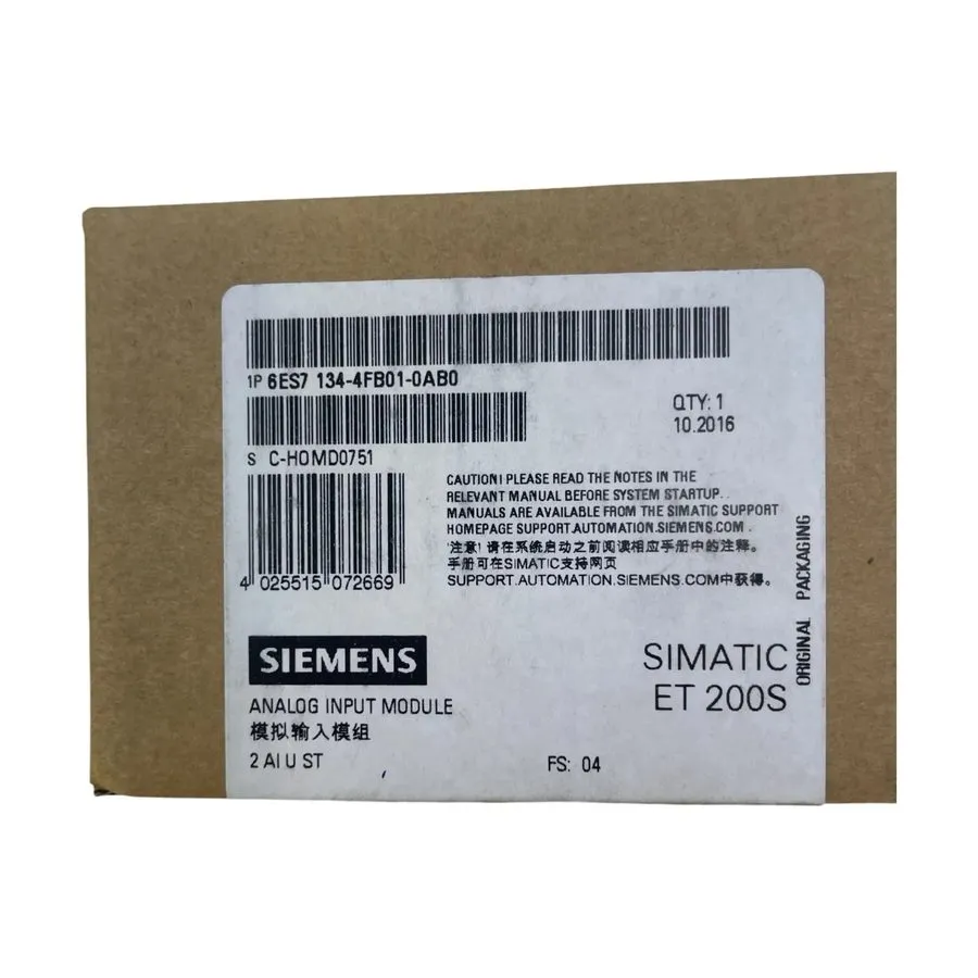 Модуль ввода-вывода Siemens SIMATIC S7 6ES7134-4FB01-0AB0 Analog Input Module ET — фото лота 2