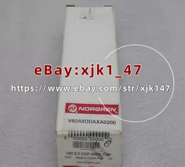 Пневмоклапан NORGREN pneumatic control valve V60A8DDAXA0200