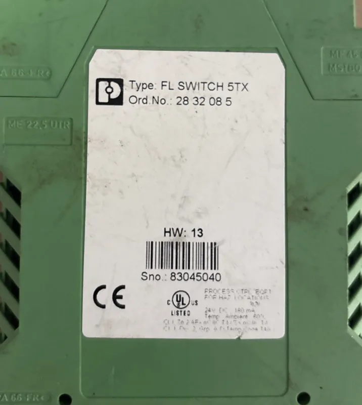 Коммутатор FL-SWITCH-5TX Phoenix Contact Ethernet Switch
