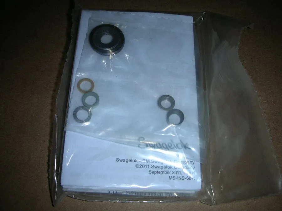Клапан Swagelok SS-91K-62P, PEEK Seal Kit — фото лота 1