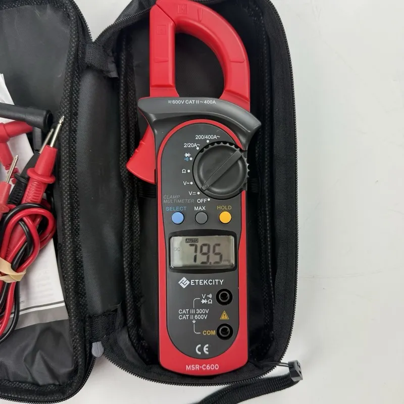 Мультиметр Etekcity Digital Clamp Meter Multimeter MSR-C600 Auto Ranging AC/DC